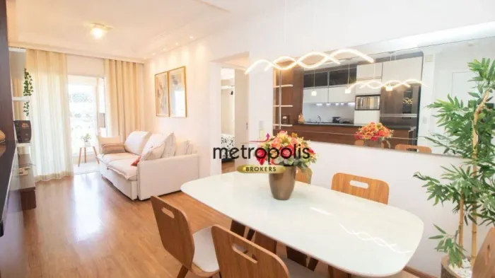 Apartamento com 2 dormitórios à venda, 71 m² por R$ 720.000,00 - Barcelona - São Caetano d
