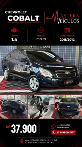 Chevrolet Cobalt LT 1.4 8V Flexpower/econoflex 4P 2012