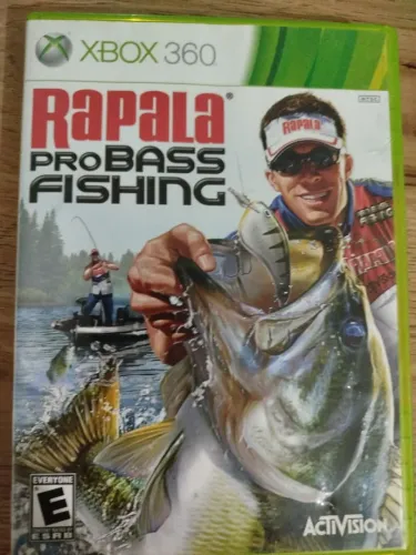 Rapala Pro Bass Fishing Xbox 360 Usado - Funcionando Perfeitamente