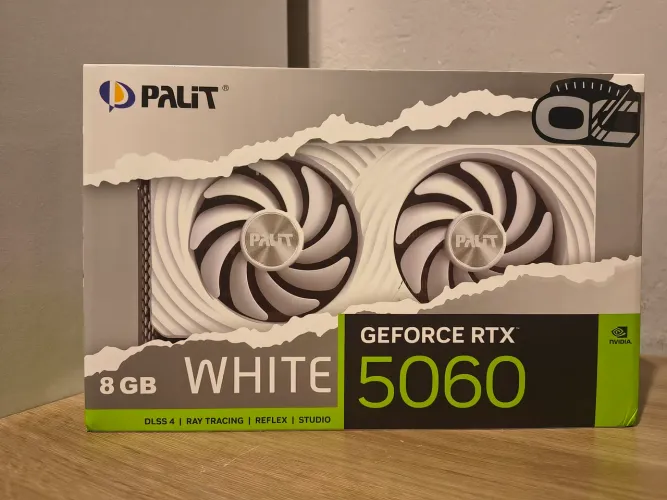 RTX 5060 PALIT BRANCA Dual (LACRADA)