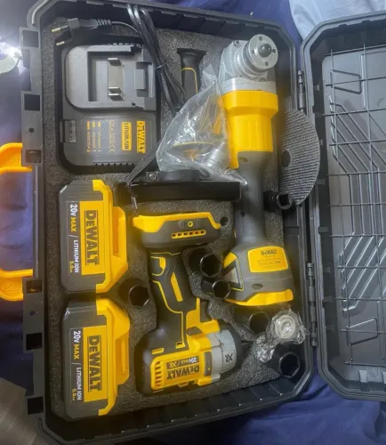 Kit Chave De Impacto + Lixadeira A Bateria Dewalt / NOVO SEM USO