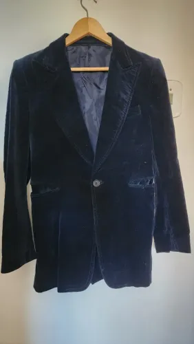 Bluzar veludo Vintage