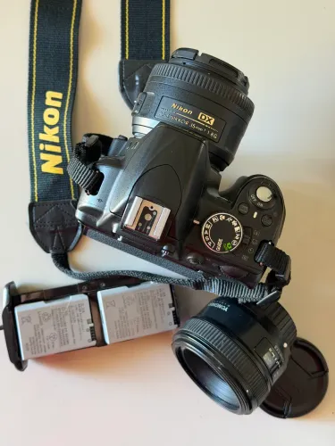 Nikon d3100 kit completo 
