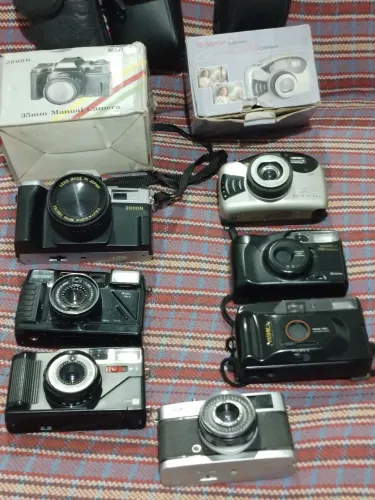 Câmeras fotográficas da Yashica para colecionadores