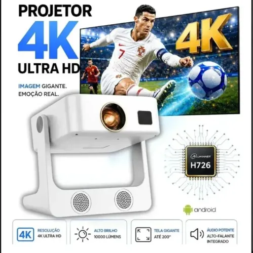 Vendo projetor Hy 350 Max. 4k. bluethoot
