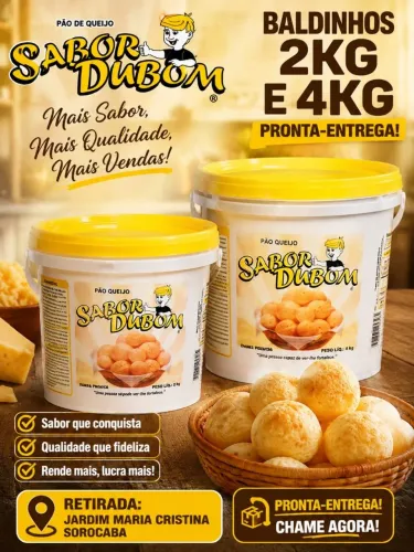 Pão de queijo DuBom 