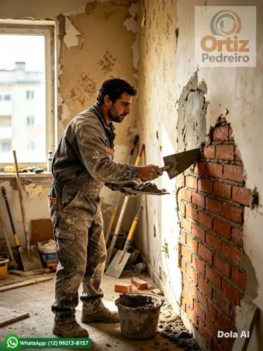 Pedreiro faz tudo