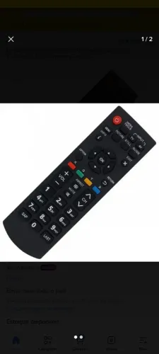 Controle remoto tv Panasonic 