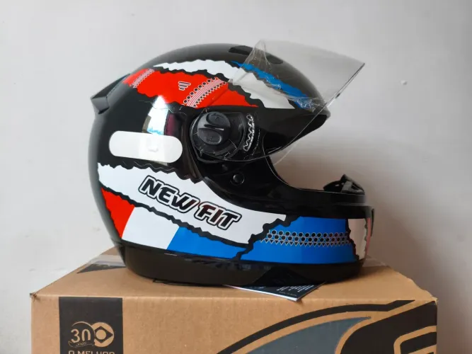 Promoção Capacete Novo, Tamanho 60