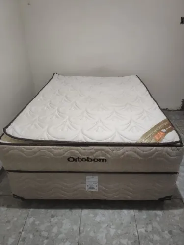 Cama box casal ortobom 