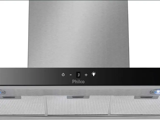 Coifa Philco 90cm Exaustor e Depurador Painel Touch PCO90I NOVO