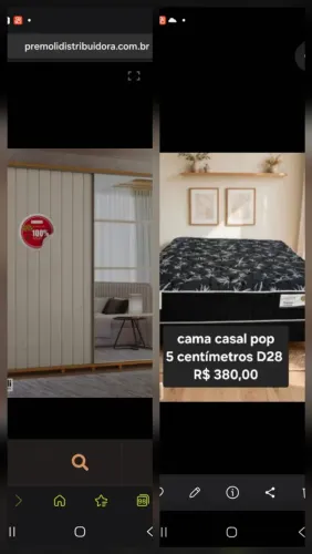 Guarda Roupa Monet 2.30cm 2 Portas de Correr 4 Gavetas Cinamomo