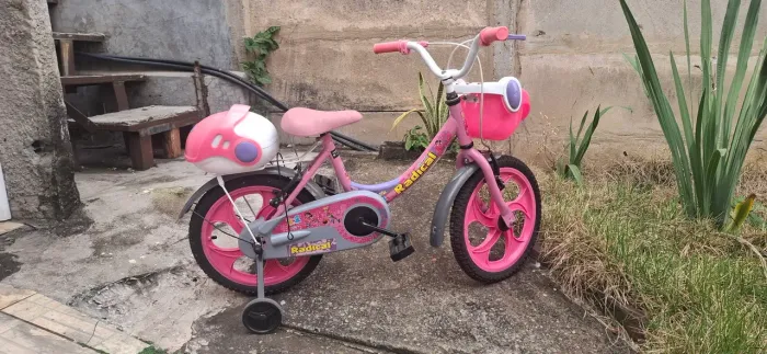 Bicicleta infantil menina Aro 16
