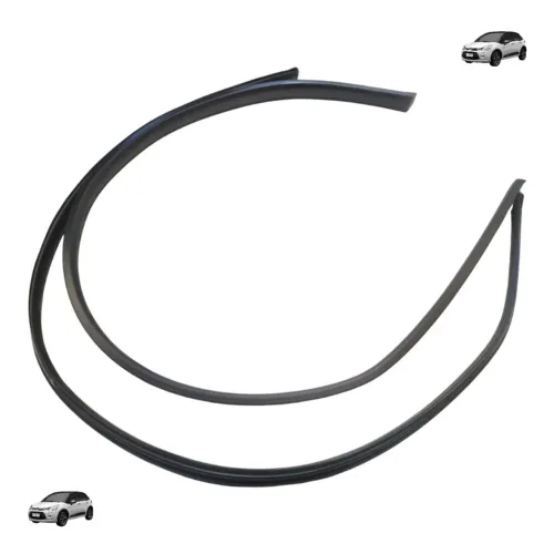 Par Friso De Teto C3 1.4 04 A 12 Original Preto