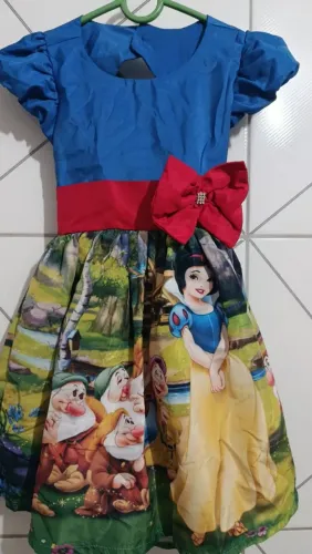 Vestido Branca de Neve