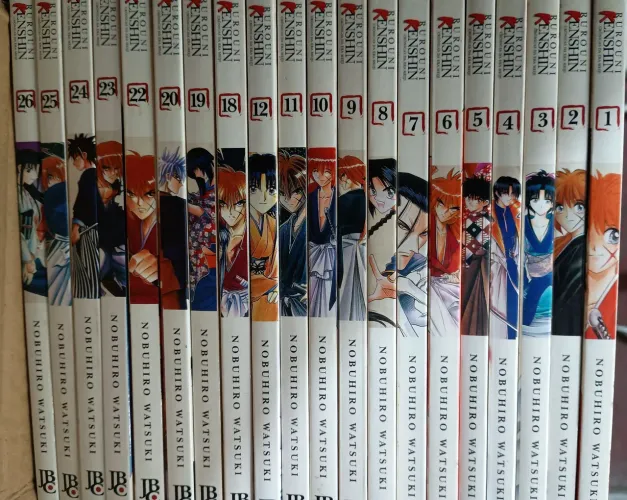 Rorouni Kenshin - 20 VOLUMES (leia a descrição)