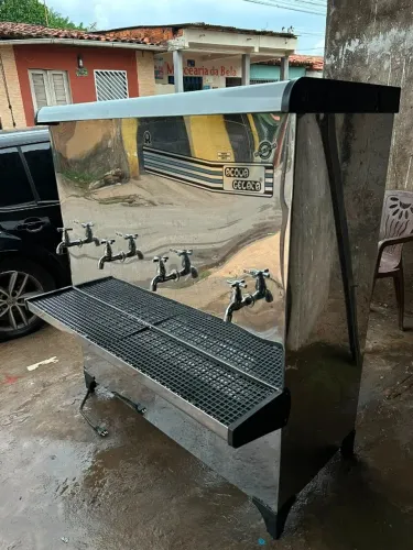 Bebedouro Industrial em Aço Inox