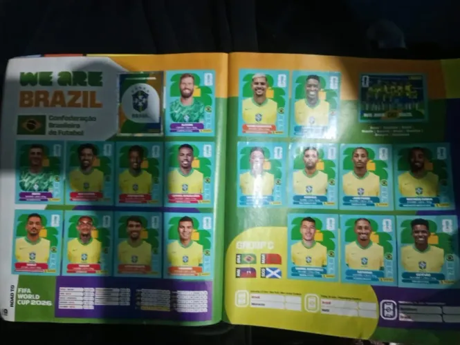 Vendo álbum da copa 2026 completo 