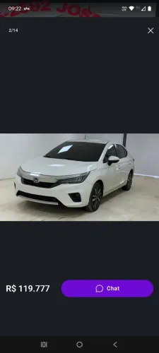 Honda City Sedan Touring 1.5 Flex 16V 4P Aut. 2024