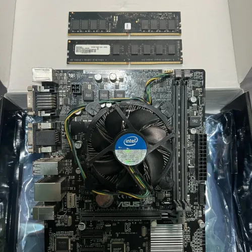 Kit 16gb de Ram DDR4 h110 + Pentium gold g4560s