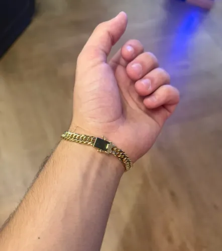 Pulseira de ouro 18k
