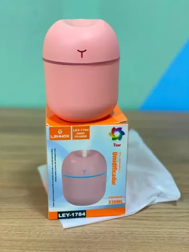 Umidificador Mini com LED Colorido