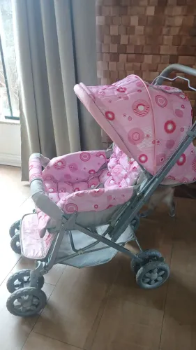 Carrinho de bb My baby rosa