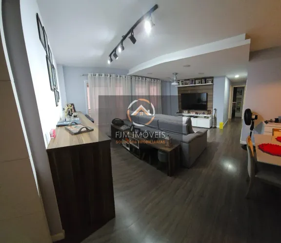 FJM Imóveis vende: Apartamento em Santa Rosa Niterói: 4 quartos ( sendo um revertido em sa