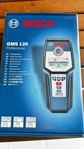 Bosch GSM 120 Detector de Coluna, Cano de Água e Energia