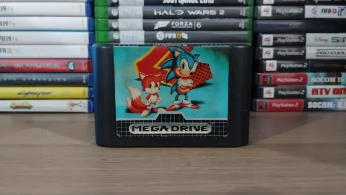 Sonic the hedgehog 2 mega driver 3 - original e envio imediato