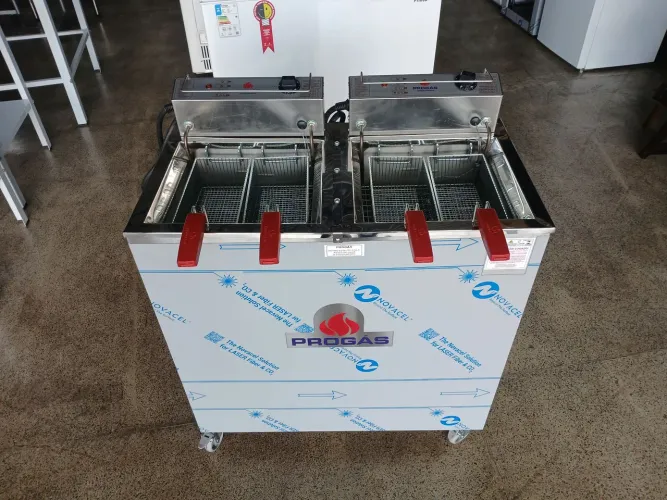 Fritadeira Elétrica Dupla Água e Óleo 26 Litros PROGÁS PR-200 E