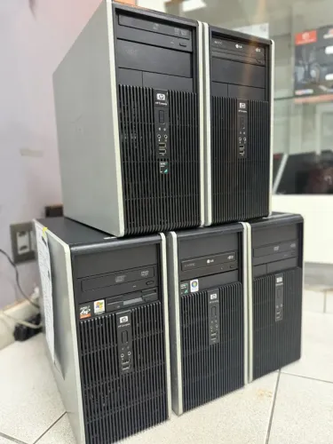 PC SEMINOVO  HP COMPAQ   Processador AMD Athlon 64X2 Dual Core  4GB DDR2  120GB SSD  Windo