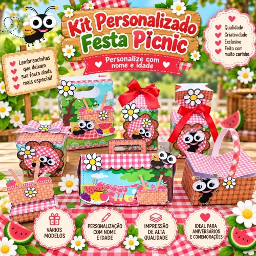 Kit festa picnic