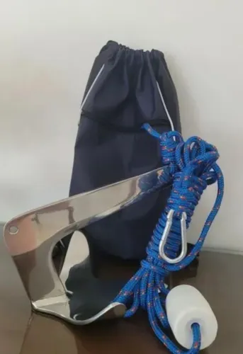 Kit Âncora inox Jet ski 2,5 kg ((Nova))