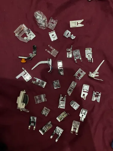 Kit com Calcadores para Máquina de Costura - Novos Nunca Usados