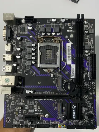 Placa mãe H510m Mancer ( produto apresenta defeito)