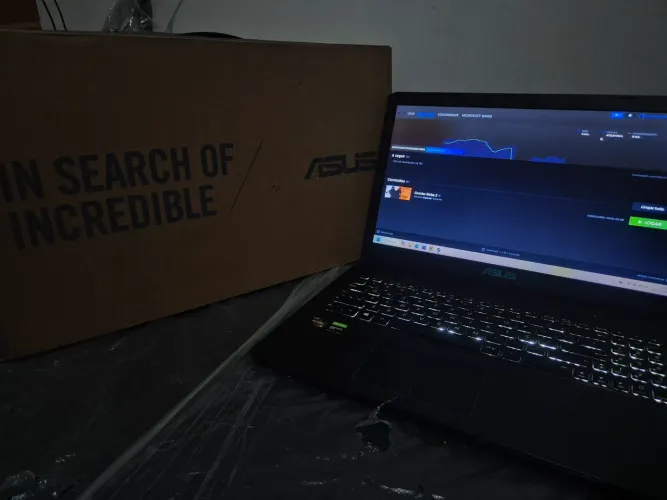 Notebook Gamer Ryzen 5 + GTX 1050