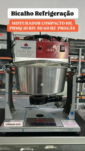 MISTURADOR COMPACTO 10L PRMQ10 BIV 50 60 HZ PROGAS