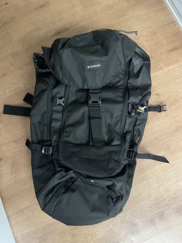 Mochila de Viagem 50l Travel 100 Simond Preto