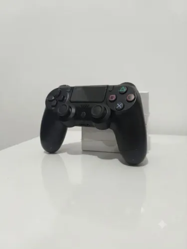 Controle Sem Fio Joystick Gamer para PS4 E PC Oled Lite Com Cabo Carregável