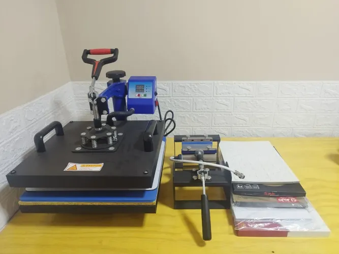 Prensa térmica de sublimação 