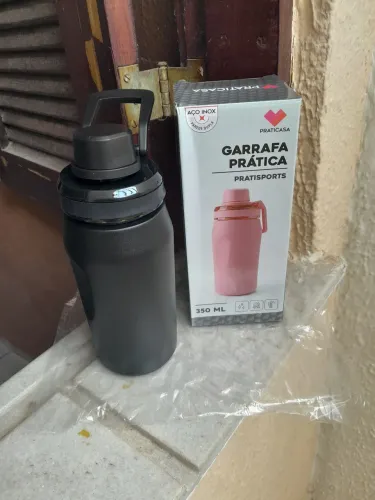 Garrafa Térmica(Preta)350ml