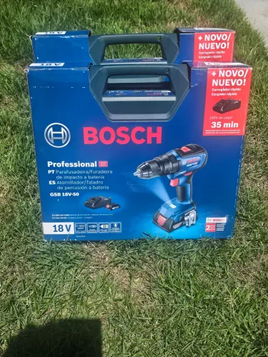 Parafusadeira Furadeira Impacto Bosch (Lacrado/Nota Fiscal)