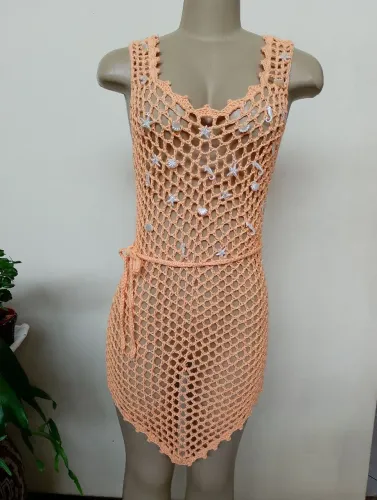 Peça de crochê