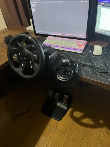 Volante logitech g920 + câmbio