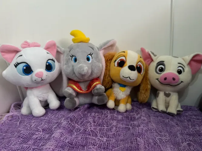 Coleção Disney mini pelúcia