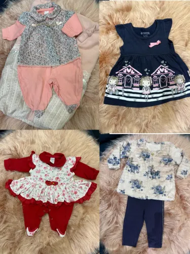 Lotinho roupa bebê menina c/ Saída Maternidade 
