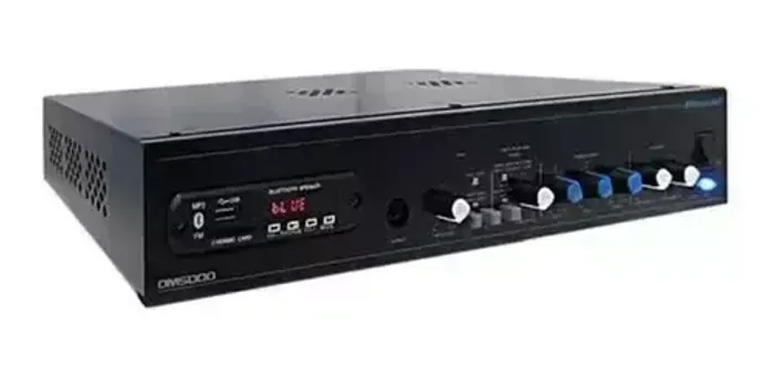 Amplificador Oneal Multiuso Om 5000 Bluetooth Usb/ Sd/ Fm/ R Cor Preto Potência De Saída R