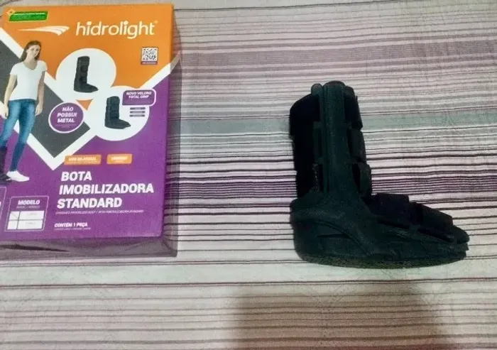 Bota Imobilizadora Curta Hidrolight Standard - Tamanho P (33 a 37) (Seminova)