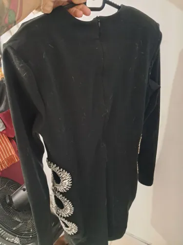 Vestido de luxo preto